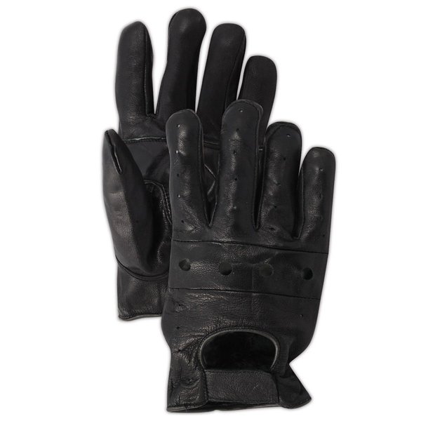 Magid HandMaster Z6200T Black Goat Grain Leather Drivers Glove, 12PK Z6200T-L